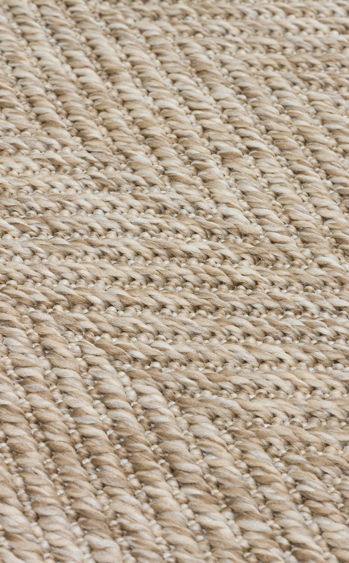 Krem Kumaş Bordürlü Balık Sırtı Desenli Bej Sisal Halı - El Yapımı, Dayanıklı, Modern Tasarım - ZHR_2704_L.Beige_BRD_Beige