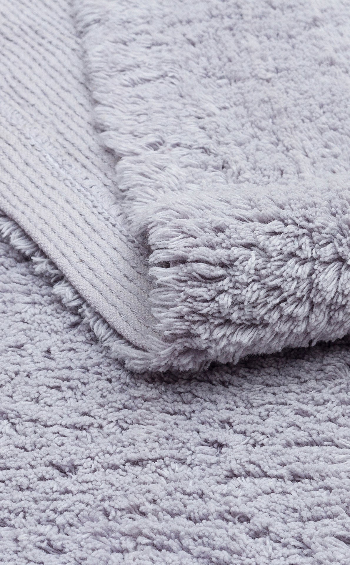 COTTON BOON CBN PLAIN GREY Yıkanabilir Kaymaz Tabanlı Naturel Pamuk Bebek Halısı