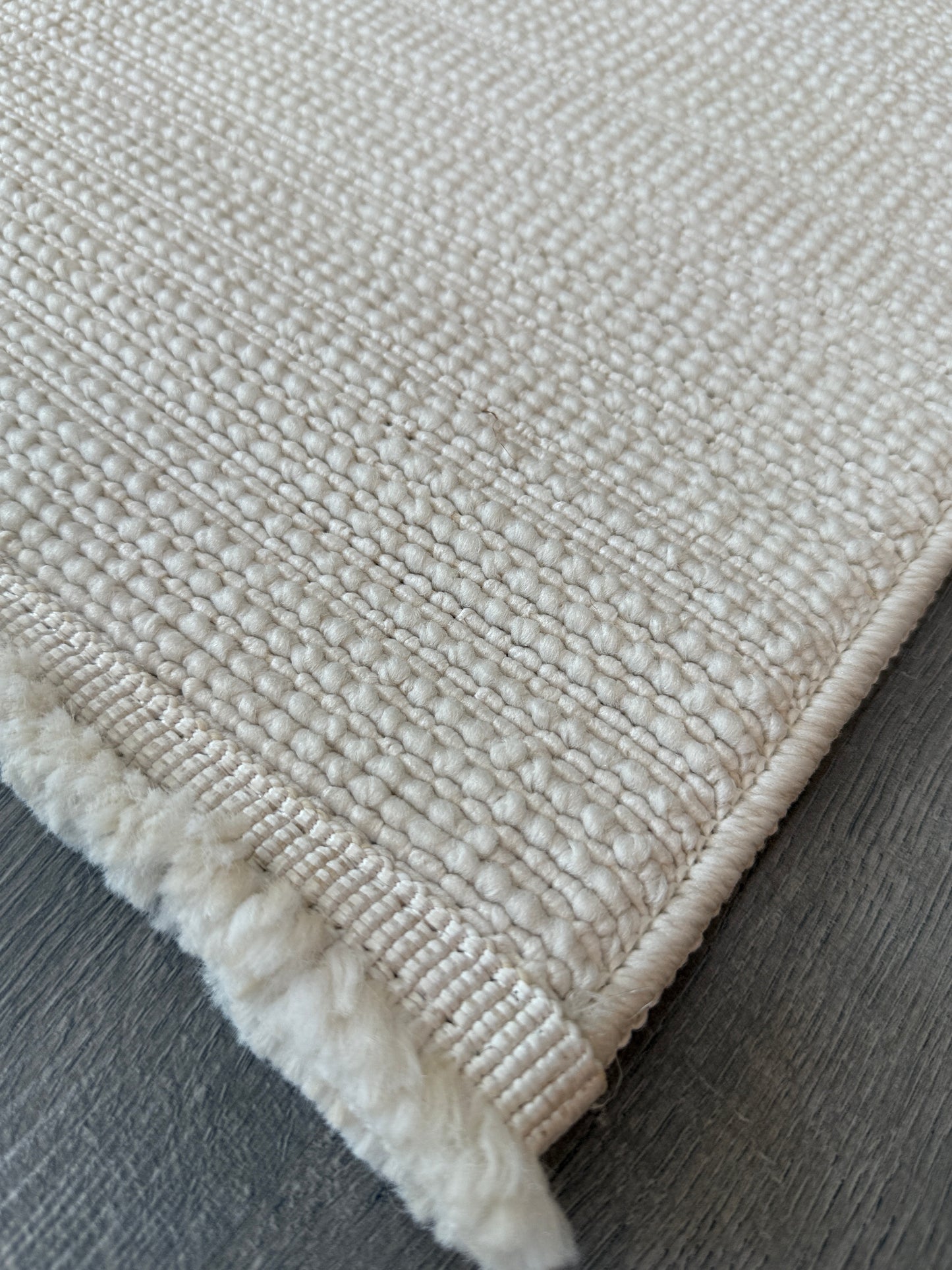Halı Vagonu Alpaka 8002 Krem Sisal Dokuma Makine Halısı (Kopya)