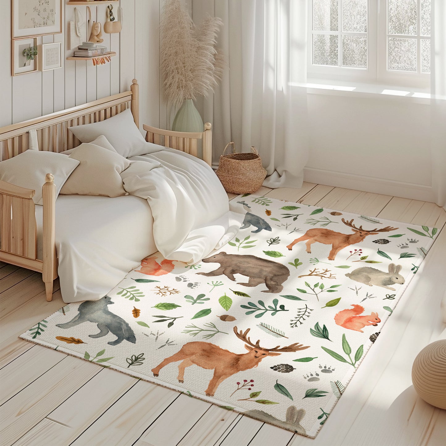 Carpet Wagon HV198 Cream Beige Named Children's Carpet