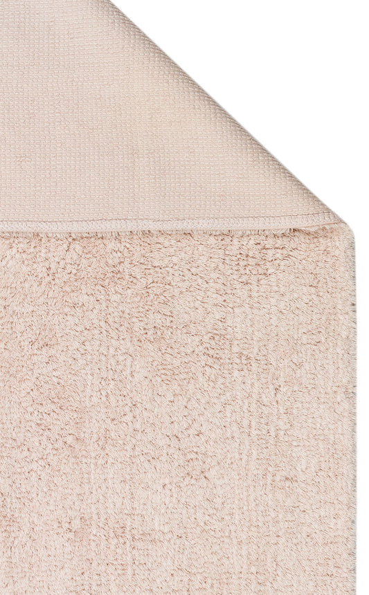 COTTON BOON CBN PLAIN BEIGE Yıkanabilir Kaymaz Tabanlı doğal pamuk bebek halısının yıkama talimatları.