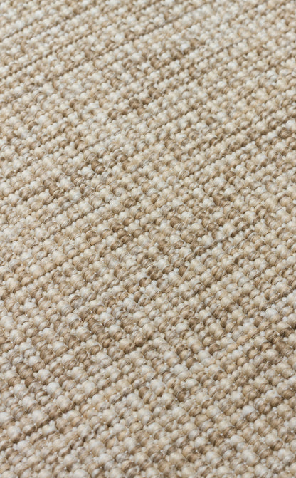 Siyah Kumaş Bordürlü Bej Sisal Halı - El Yapımı, Dayanıklı, Modern Tasarım - ZHR_2703_L.Beige_BRD_Black