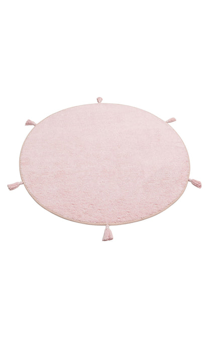 COTTON BOON CBN PLAIN POWDER bebek halısının kullanım alanı ve şıklığı, çocuk odası dekorasyonu için ideal.