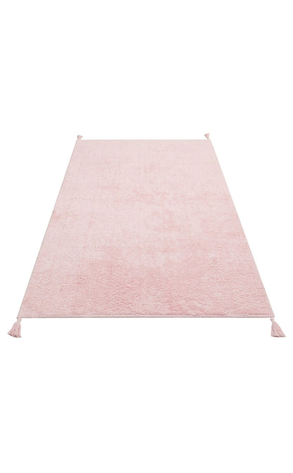 COTTON BOON CBN PLAIN POWDER Yıkanabilir Kaymaz Tabanlı Naturel Pamuk Bebek Halısı'nın yıkanabilir özellikleri.