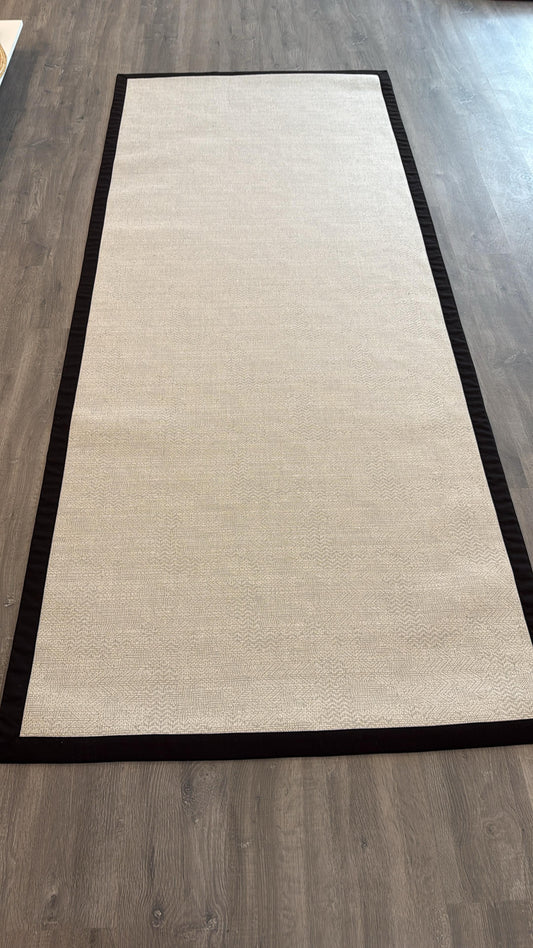 120 x 285 Kumaş Bordürlü Leke Tutmaz Kaymaz Taban Özel Tasarım Halı
