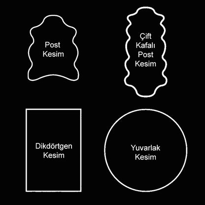 Mor Tavşan Post Halı özel tasarımıyla Halı Vagonu Tütün Tavşan Post Halı görseli, kaymaz tabanı ve pastel tonlarıyla ev dekorunuza şıklık katıyor.