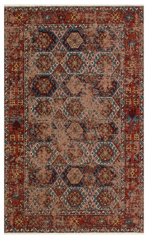 ANADOLU%20KILIM%20AND%2003%20MULTY%20Anadolu%20Antik%20Desenli%20Yıkanabilir%20Kaymaz%20Tabanlı%20Etnik%20Kilim