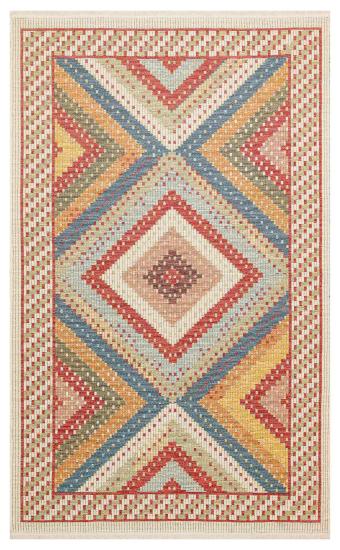 Nomad Çift Taraflı Otantik Pamuk Kilim