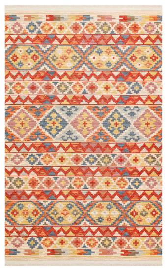 Nomad Çift Taraflı Otantik Pamuk Kilim