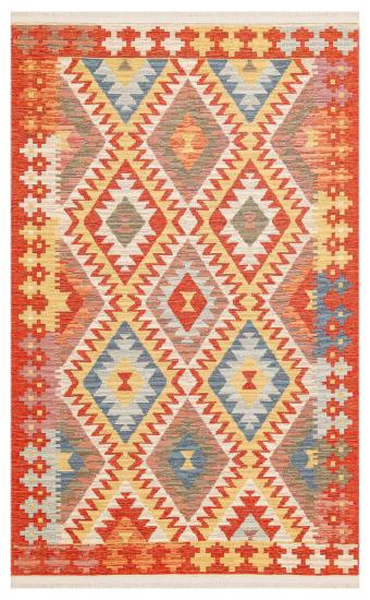 Nomad Çift Taraflı Otantik Pamuk Kilim